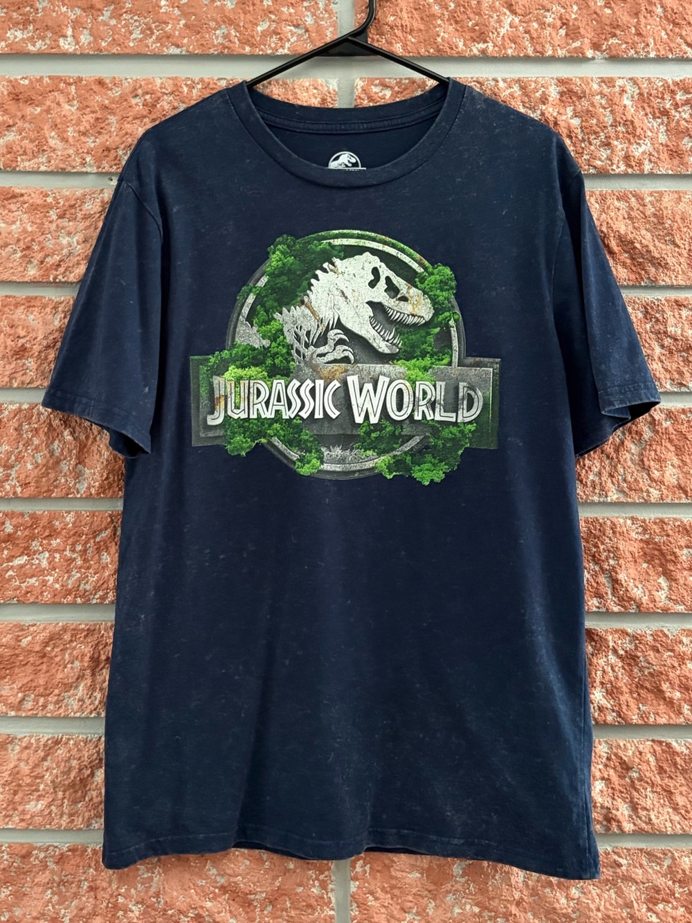 Jurassic World Men's Navy Graphic Tee